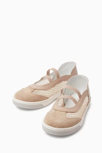 حذاء كلاسيكي رياضي مسطح