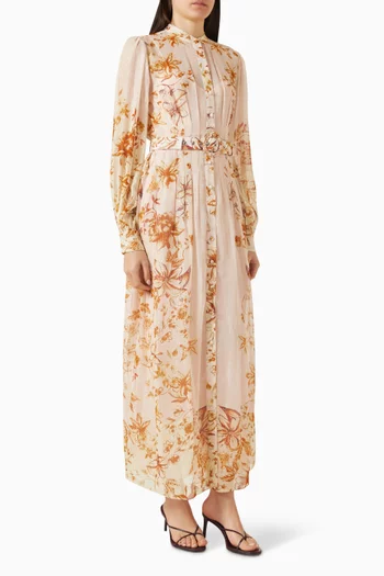 Elza Belted Shirt Dress