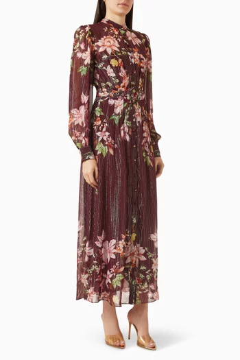 فستان إيلزا بنمط قميص وحزام