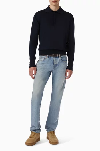 تي شيرت بولو حرير وقطن