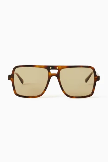 نظارة شمسية ناكس بتصميم أفياتور أسيتات