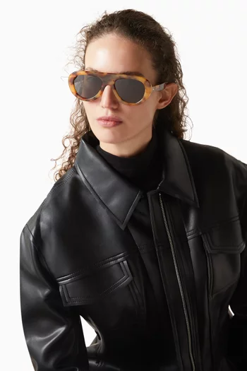 نظارة شمسية غابري بتصميم أفياتور أسيتات