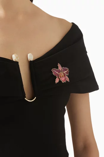 بروش كلوزوني أوركيد فينتج من الثمانينيات