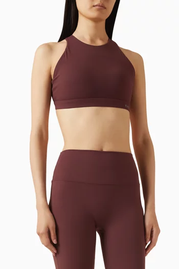 حمالة صدر رياضية نور بياقة عالية