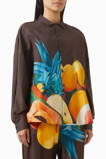 قميص سالبيكون مزيج قطن