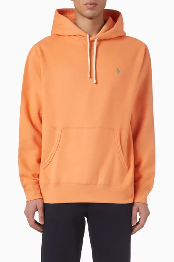 Polo Pony Hoodie in Fleece