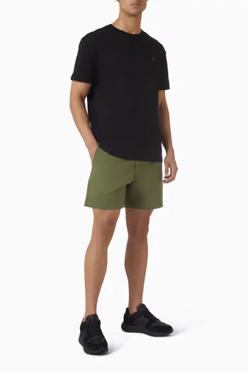 Logo Shorts in Cotton