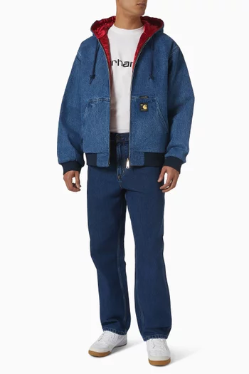 Single Knee Pants in Denim