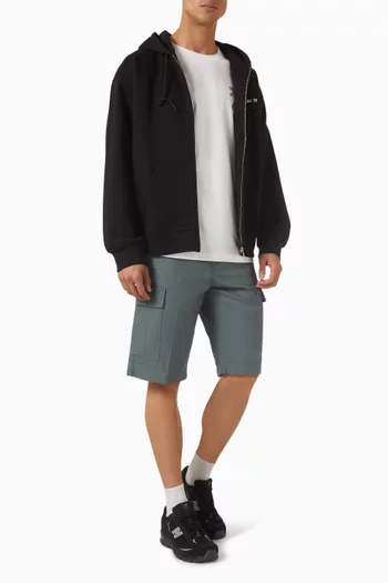 Regular Cargo Shorts in Cotton Ripstop