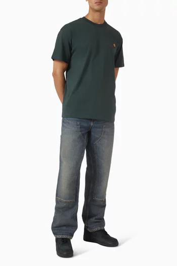 American Script T-shirt in Cotton