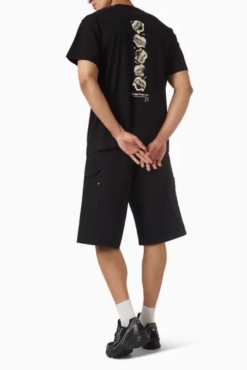 Garble T-shirt in Cotton