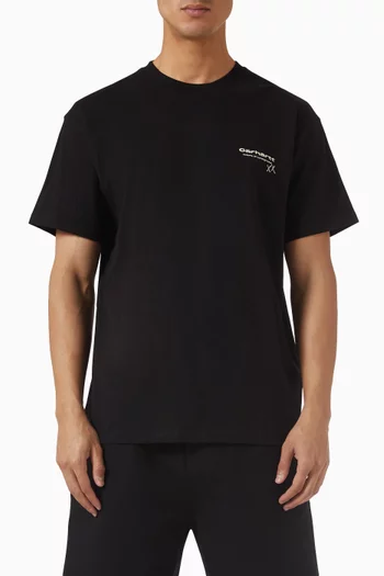 Garble T-shirt in Cotton