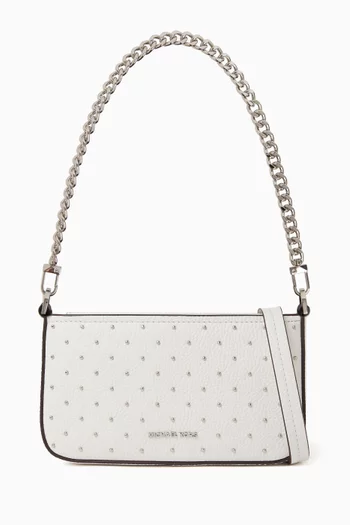 Small Bryant Convertible Pochette in Pebbled leather