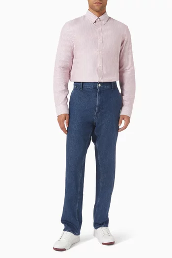 Oxford Stripe Classic-fit Shirt