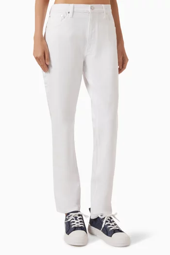 بنطال جينز باركر بقصة ساق مستقيمة دينم