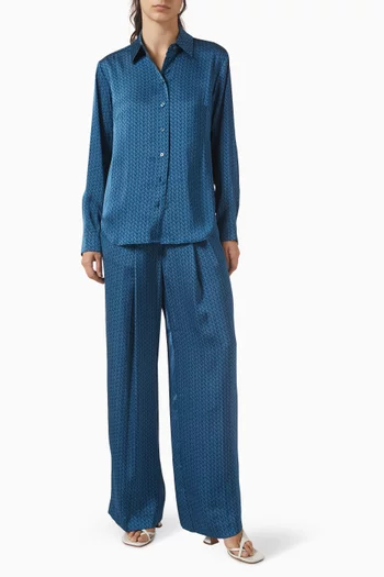 قميص بنقشة شعار الماركة ستان