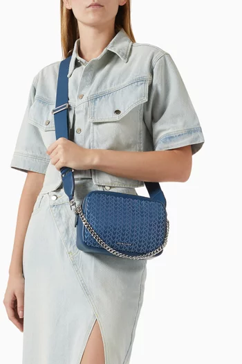 Medium Bryant Crossbody Bag in Logo Jacquard