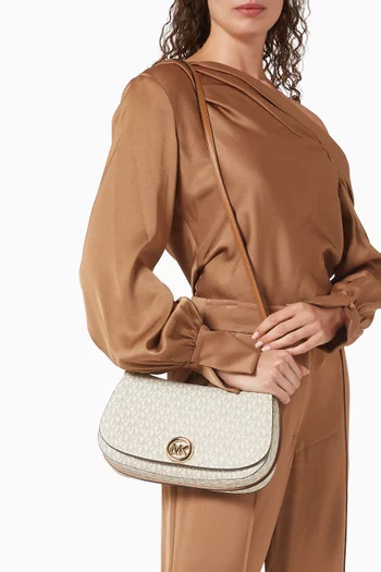 Medium Nolita Shoulder Bag in Signature Canvas