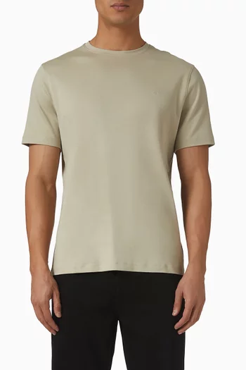 Sleek MK Logo T-shirt in Cotton