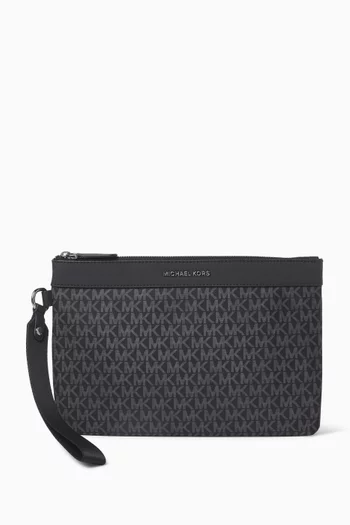 حقيبة صغيرة للسفر قنب بشعار الماركة