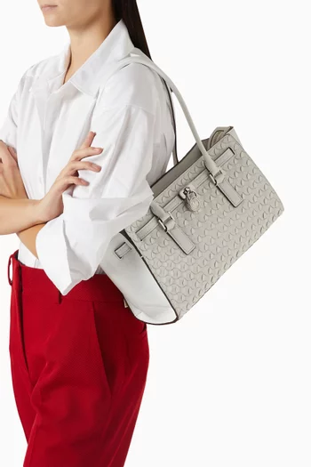 Small Hamilton Bag in Weaved Leather