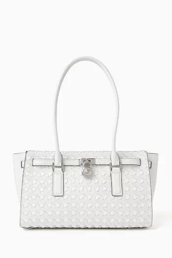 Small Hamilton Bag in Weaved Leather