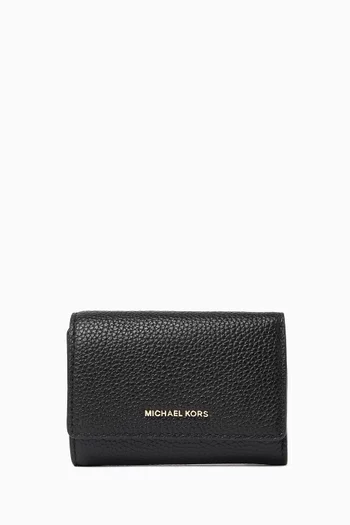 محفظة براينت متوسطة ثلاثية الطي جلد