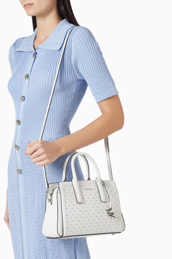 Small Laila Satchel in Studded Leather