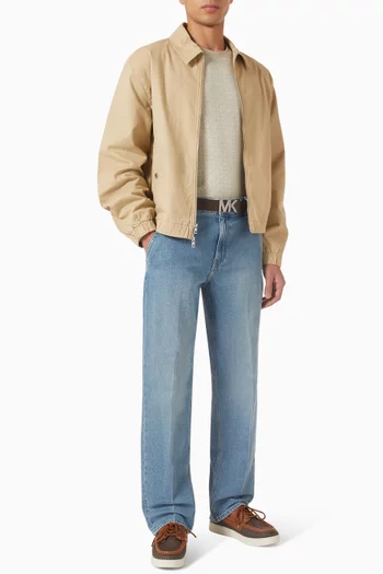 تي شيرت بشعار الماركة الشهير قطن جيرسيه