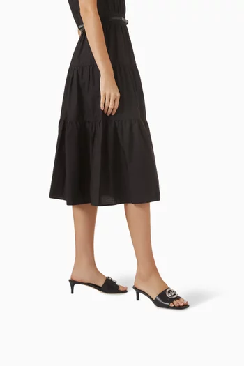 حذاء ميلان مفتوح من الخلف جلد