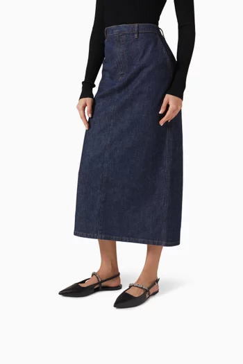 حذاء دينا فليكس بسير خلفي وكعب مسطح جلد