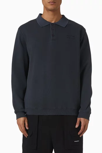 Derek Collared Sweater in Cotton