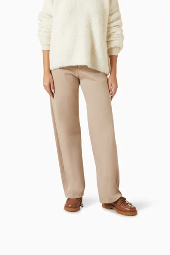 Kenny Platform Loafers in Leather