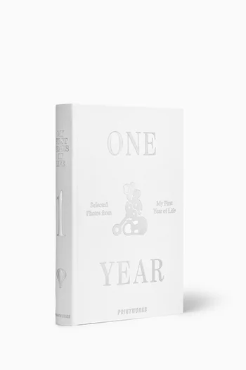 مجموعة ألبوم صور للأطفال بطبعة My First 3 Years