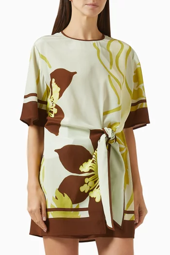 Amaia Mini Dress in Silk