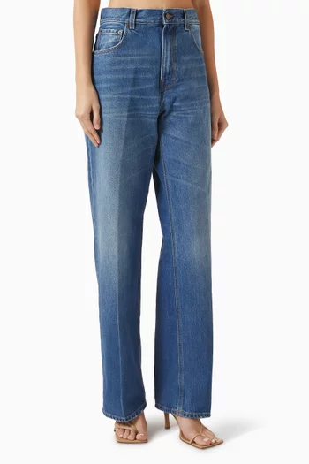 Bonnie Straight-leg Jeans in Denim