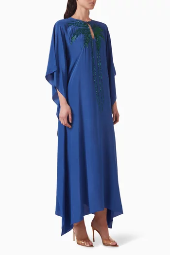 Hand-embroidered Kaftan