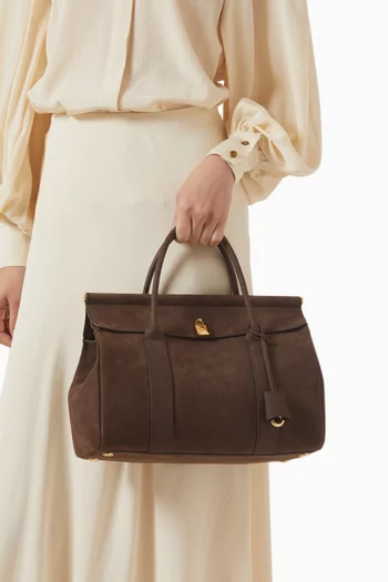 Loom L32 Shoulder Bag in Grained Nubuck Calfskin