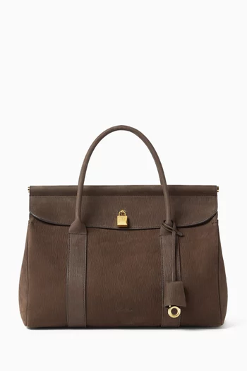Loom L32 Shoulder Bag in Grained Nubuck Calfskin