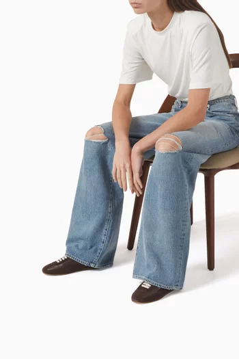 Georgie Sneakers in Leather