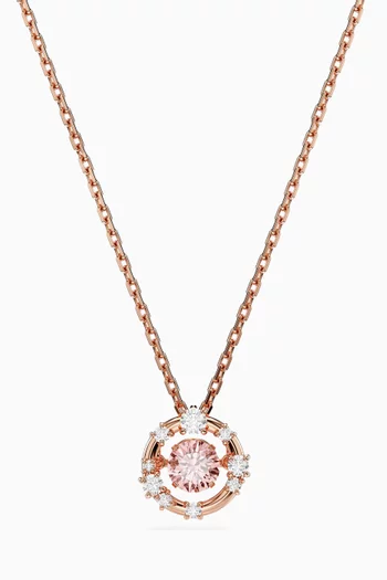 Constella Crystal Necklace in Gold-tone Metal