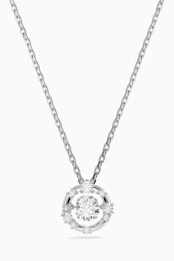 Constella Pendant Necklace in Rhodium-plated Metal
