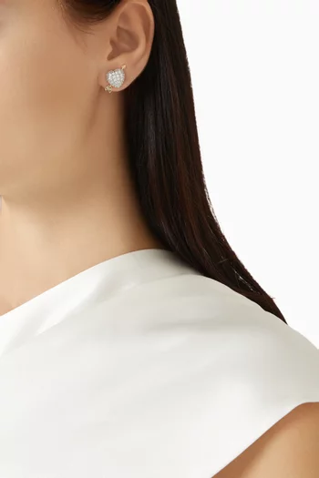 Idyllia Stud Earrings in Mixed Metal