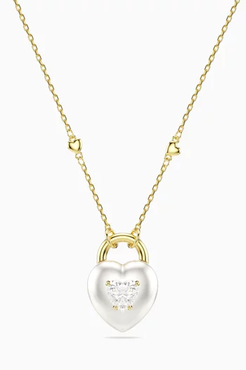 Idyllia Pendant Necklace in Gold-tone Metal