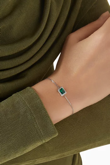 سوار اونا انجيليك معدن مطلي روديوم