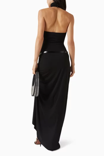 Suspended Halterneck Dress