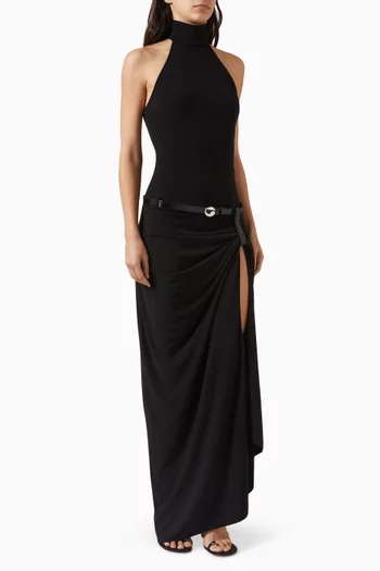 Suspended Halterneck Dress