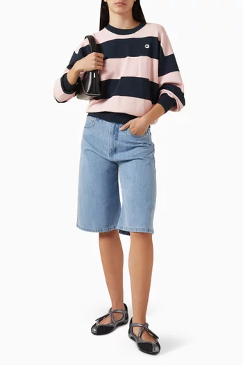 Striped Crewneck Sweater