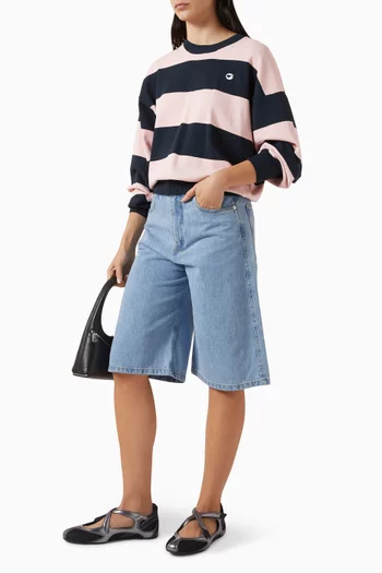 Bermuda Shorts in Denim
