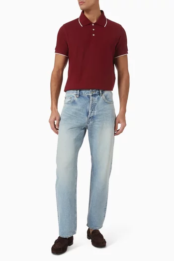 Cassandre Polo Shirt in Cotton Piqué